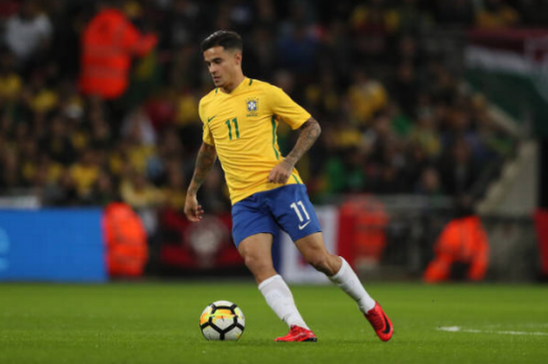 Coutinho, jugador de la selección brasileña | Foto: Gettyimages