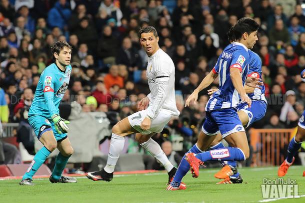 Cristiano Ronaldo durante el partido de la temporada 2015/16. | FOTO: Dani Mullor - VAVEL