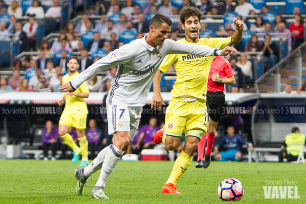 Cristiano Ronaldo durante el último enfrentamiento frente al Villarreal. | www.vavel.com