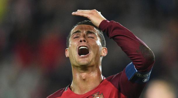 The pain of failure is acute for Ronaldo, who is unaccustomed to feeling it | Photo: FourFourTwo