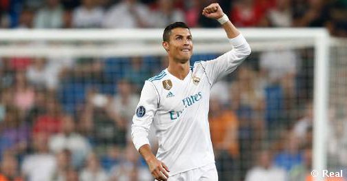 Cristiano Ronaldo, a segno più in Champions che in Liga - Foto Real Madrid Twitter