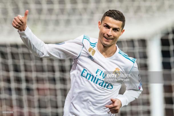 Cristiano Ronaldo estableció el record de jugador que ha marcado en todos los partidos de la fase de grupos / Foto: gettyimages