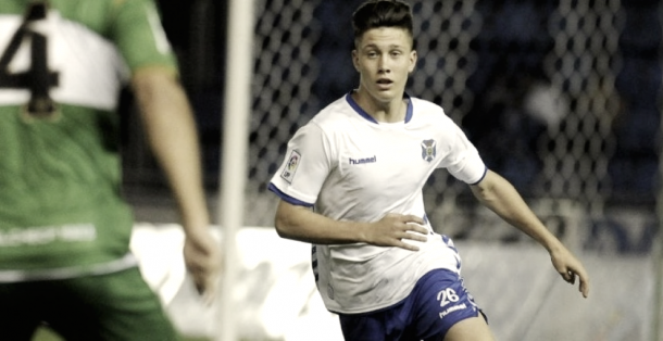 Cristo González llega al Real Madrid Castilla procedente del C.D Tenerife | Foto: Página web C.D Tenerife