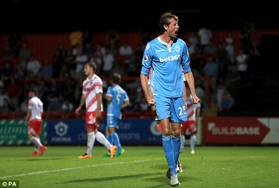Crouch had only scored twice in Stoke's last campaign | Photo: PA
