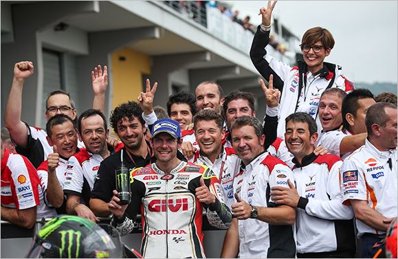 Second in the Sachsenring for Crutchlow and LCR Honda - www.automobilsport.com