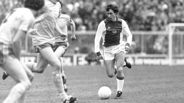 Cruyff en sus años como jugador del Ajax / Foto: Ajax