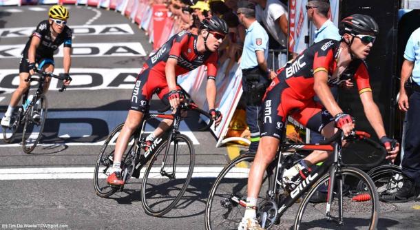 Van garderen y Sánchez ya compatieron galones en la pasada Vuelta a España | Foto. Tim de Waelle