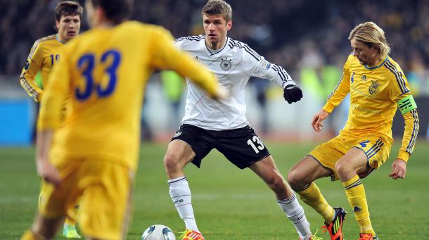 Thomas Mueller - Ukraine | Photo: Deutscher Fussball-Bund