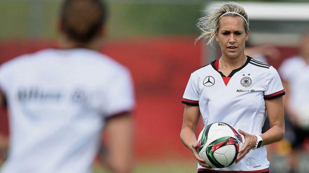 Lena Goeßling had a good outing for Germany tonight | Source: dfb.de