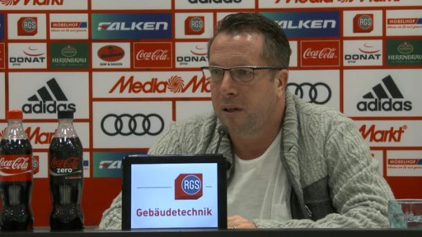 Markus Kauczinski en rueda de prensa | Foto: FC Ingolstadt