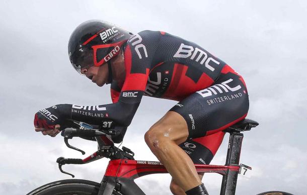 Rohan Dennis, primer líder de la Vuelta 2017. | Foto: BMC