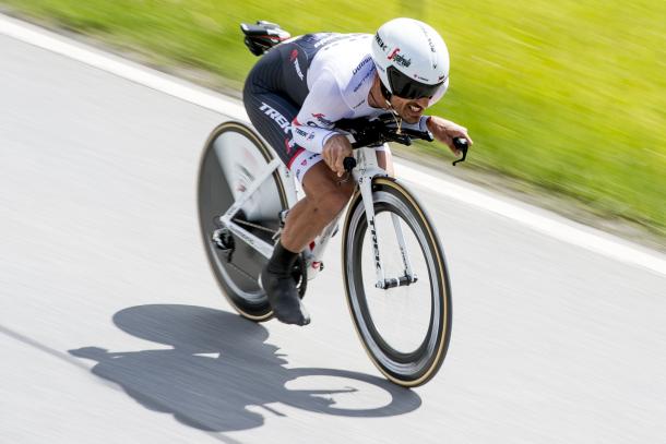 Cancellara se empleó en la etapa | Foto: Tour de Suiza