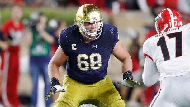 McGlinchey could be the first pick for the Patriots this year | Source: chicagotribune.com