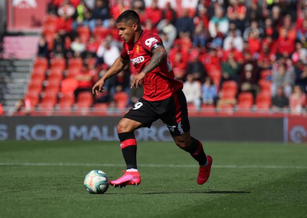 Cucho Hernández, uno de los destacados del choque | Foto: @RCD_Mallorca
