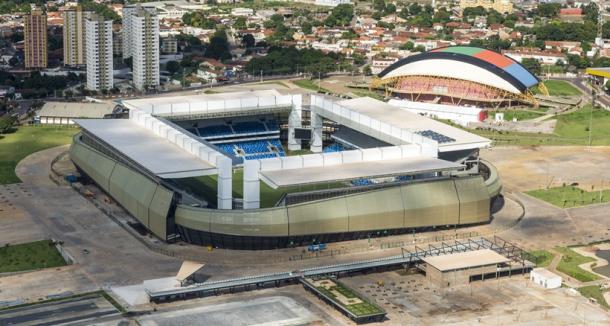 Uma escola estadual para 41 mil pessoas. Essa é a nova função da Arena Pantanal (Foto: Portal da Copa)