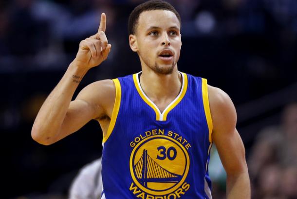 Stephen Curry is trying to build his NBA Finals legacy with his three-point shooting. Photo: Associated Press