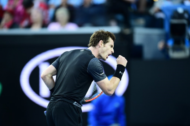 Murray remains on course to meet Stan Wawrinka in the semis (Via Getty)