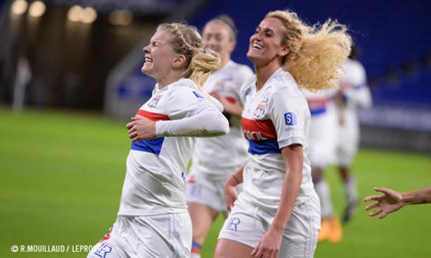 Ada Hegerberg stole the show this weekend | Source: R. Mouillaud-Le Progres