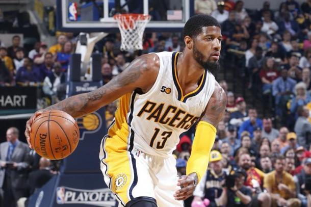 Paul George. Fonte: Joe Robbins/Getty Images