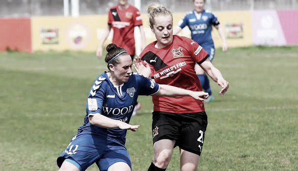 Above: Durham Women FC in action against Sheffield Ladies FC | Photo: durham.fawsl.com 