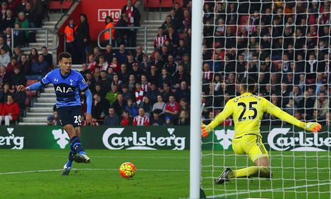 Alli tucked home from close-range to double Spurs' lead within minutes(Image: Getty)