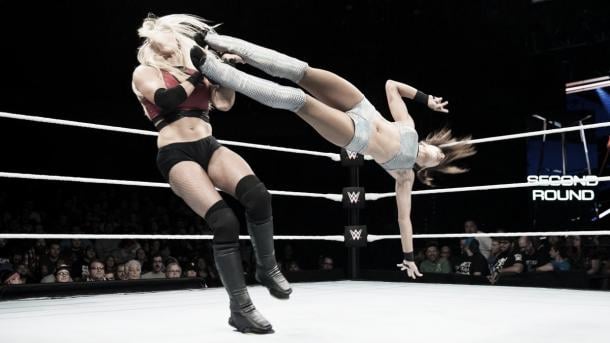 Both women impressed. Photo-WWE.com