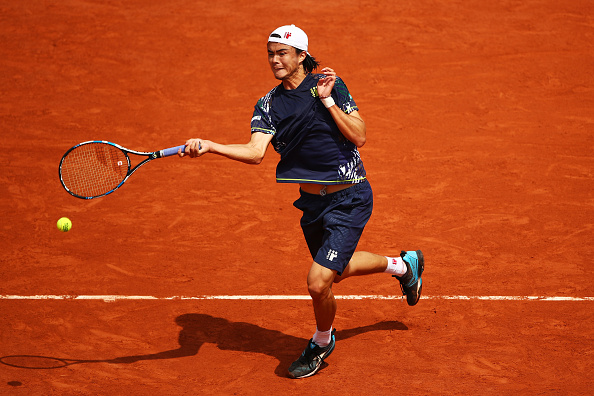 Taro Daniel impressed throughout the encounter (Photo: Getty Images/Clive Brunskill)