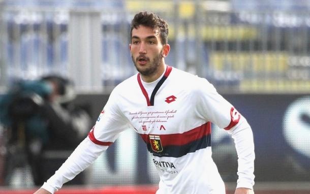 Danilo Cataldi con la maglia del Genoa. Fonte: Getty Images