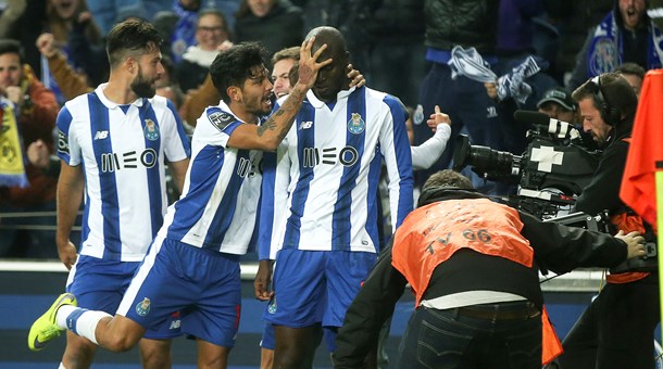 El festejo del gol de la victoria. Foto: FC Porto.