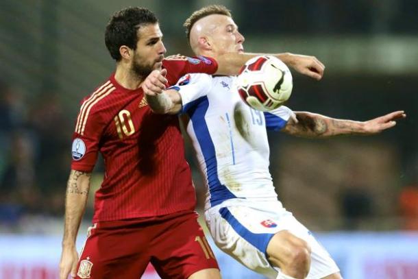 Spain almost ended perfect had it not been for blunder against Slovakia. Photo: Bleacher Report 