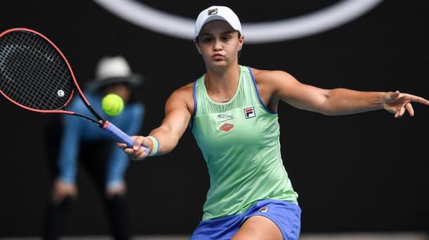 Barty has lost just ten games in the last two rounds/Photo: AFP