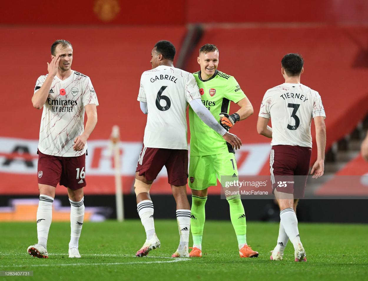 Arsenal's defence has been solid so far this season (Photo by Stuart MacFarlane via Getty Images)