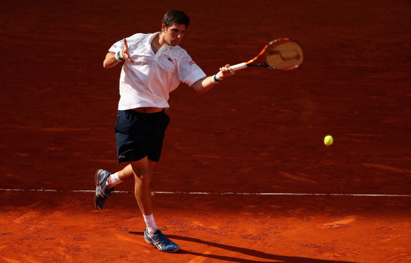 Last year's semifinalist Federico Delbonis progressed through to the second round (Photo: Getty Images/Clive Brunskill)