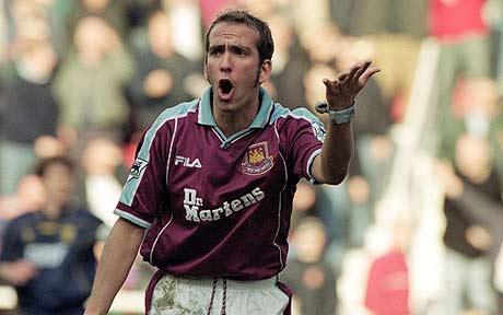 Above: Paolo Di Canio in action during his time with West Ham | Photo: The Telegraph