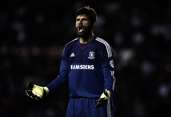 Dimi Konstantopolous has been Middlesbrough's number one since September 2014 - Picture via Getty