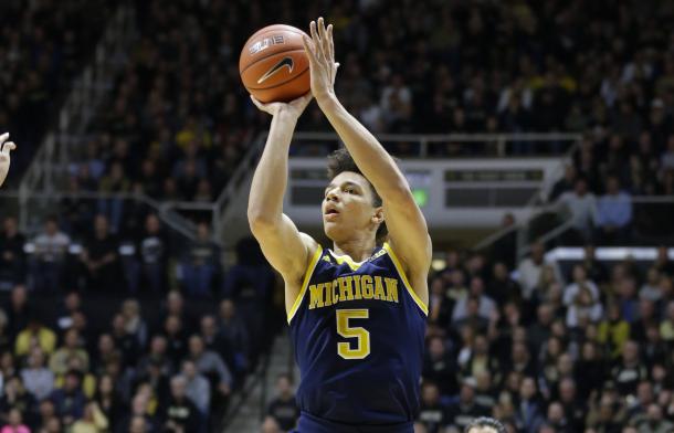 D.J. Wilson putting up a shot. Photo: Micheal Streeter