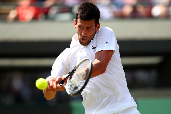 Djokovic will have a tough test in the third round against Gulbis (Photo by Clive Brunskill / Getty)
