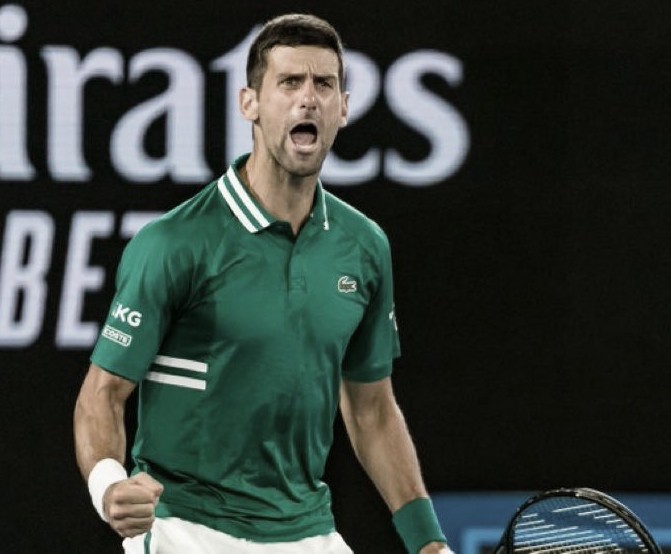 Novak Djokovic @AustralianOpen