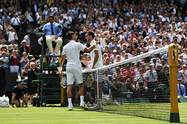 Djokovic cruised at times past James Ward (Photo: Getty Images/Shaun Botterill)