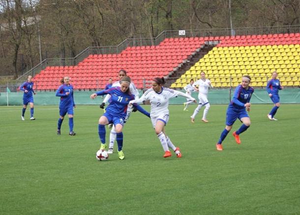 Moldávia 0x0 Israel (Foto: Divulgação/Moldova Women’s Football)