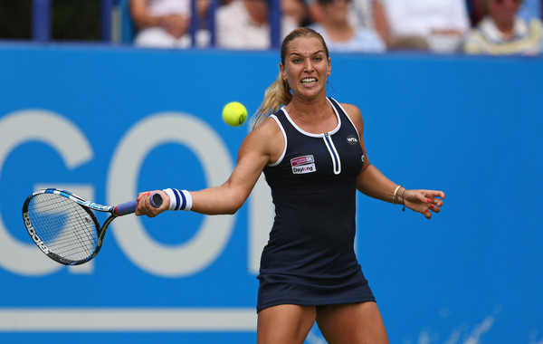 Cibulkova in action at the Aegon International in Eastbourne (Photo by Steve Bardens / Source : Getty Images)