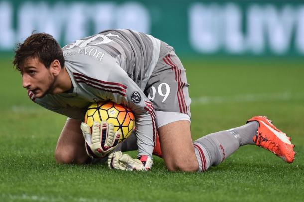 Donnarumma in azione - Foto: ©imagephotoagency.it