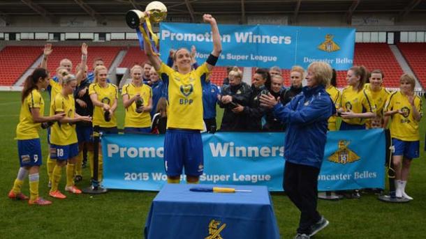 Doncaster were looking to rejoin the WSL 1 but the FA went with Everton instead | Source: thefa.com