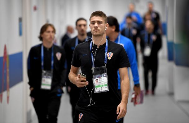 Andrej con la selección croata | FIFA