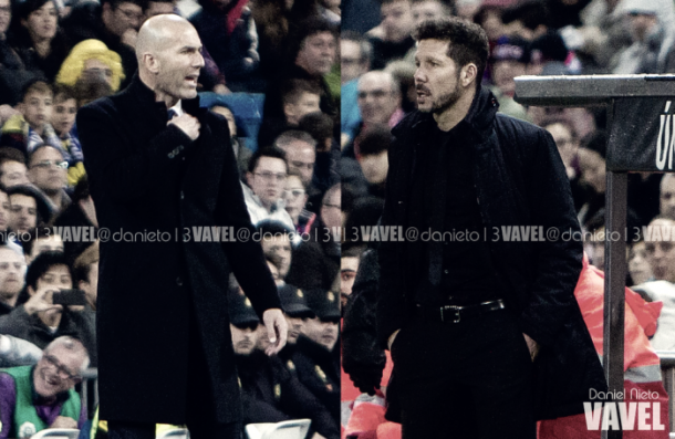 Zidane vs Cholo: en el campo y en el banquillo. Imagen: Laura Barrera (VAVEL)