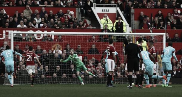 Gol de Payet ante el United en FA Cup | Foto: Getty Images