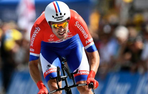 Dumoulin ganó la crono larga del Tour de Francia 2016 | Fuente: AFP.