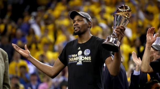 Kevin Durant también fue el MVP de las Finales (Foto: Sports Illustrated)