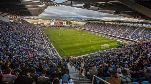 The San Jose Earthquake are making the Avaya Stadium a fortress with only three defeats in 17 matches in the MLS regular season. Photo provided by Vicki Thompson. 