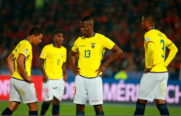Ecuador will be looking to erase the chip on their shoulder when it comes to Brazil on Saturday against Rose Bowl. Photo provided by Getty Images.